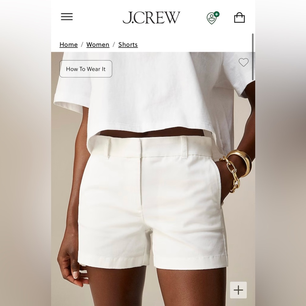 J Crew Women’s Chino Short
